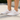 Cascade barefoot water shoe in white, lifestyle view