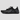 Cascade barefoot water shoe in black, side view