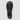 Cascade barefoot water shoe in black, sole view