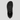 Granite in black seen from above, showing the toe box