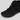 BareYeti barefoot winter boot in black, detail view