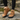 BareYeti barefoot winter boot in tan, lifestyle view