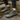 BareYeti barefoot winter boot in army green, lifestyle view