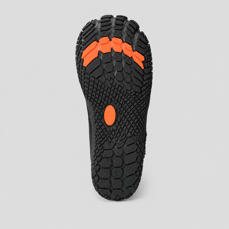 Three quarter view of the BareYeti winter hiking boot