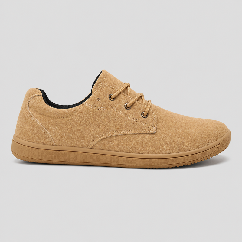 Side view of the Haven showing its level zero drop sole