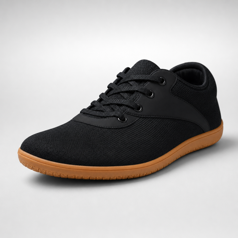 Three quarter view of the Anchor showing its flexible gum sole