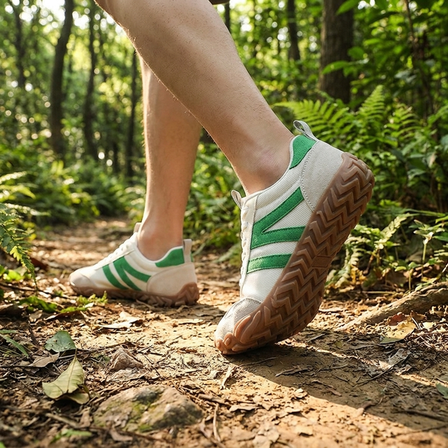 Walking easily on a gym floor in the Field