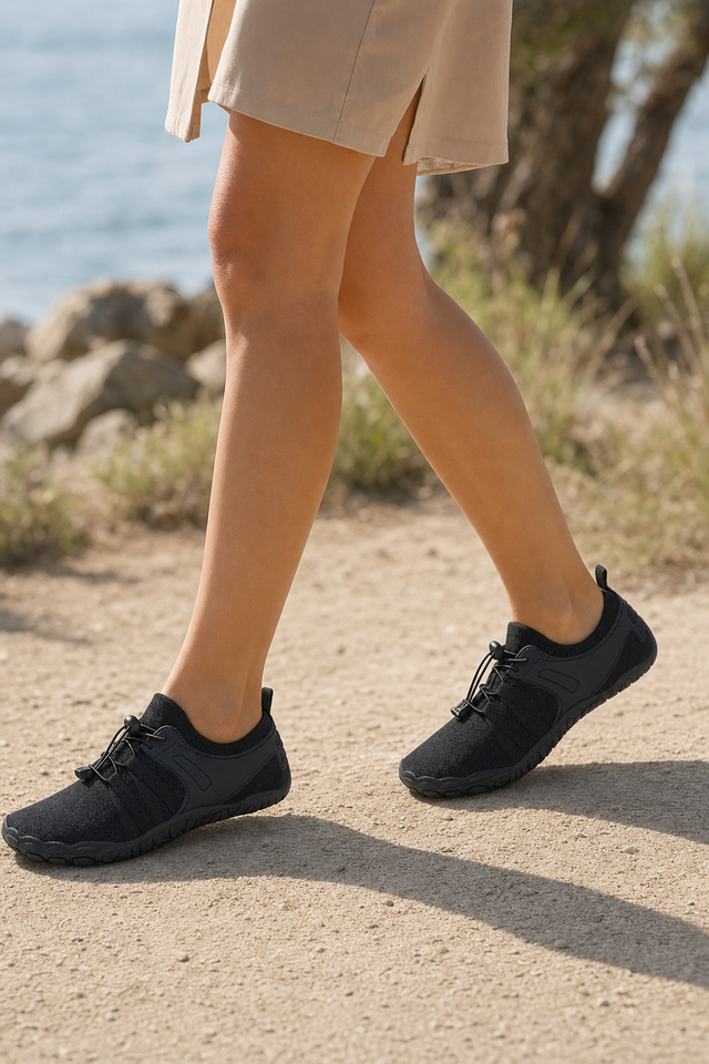 Walking easily along a path in the Terra